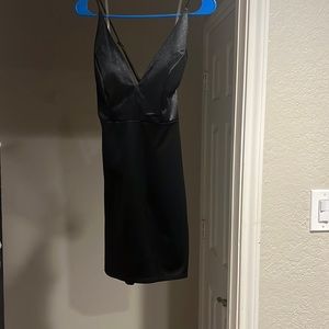 Formal black dress. Worn one time. Size 7/8 but it fits like a small.